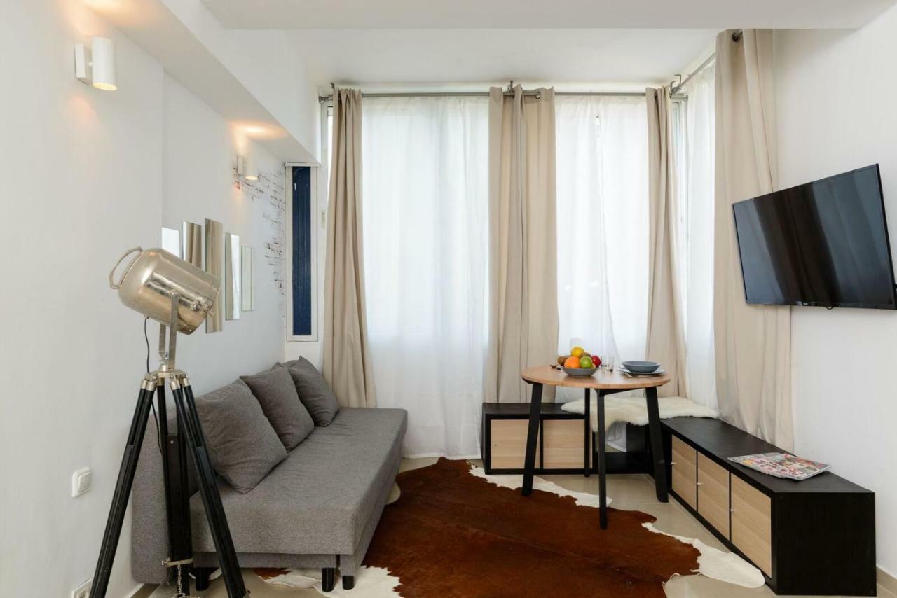 Sea View Designed Studio Apartment In Front Of Hilton Tlv Tel Aviv Exterior photo